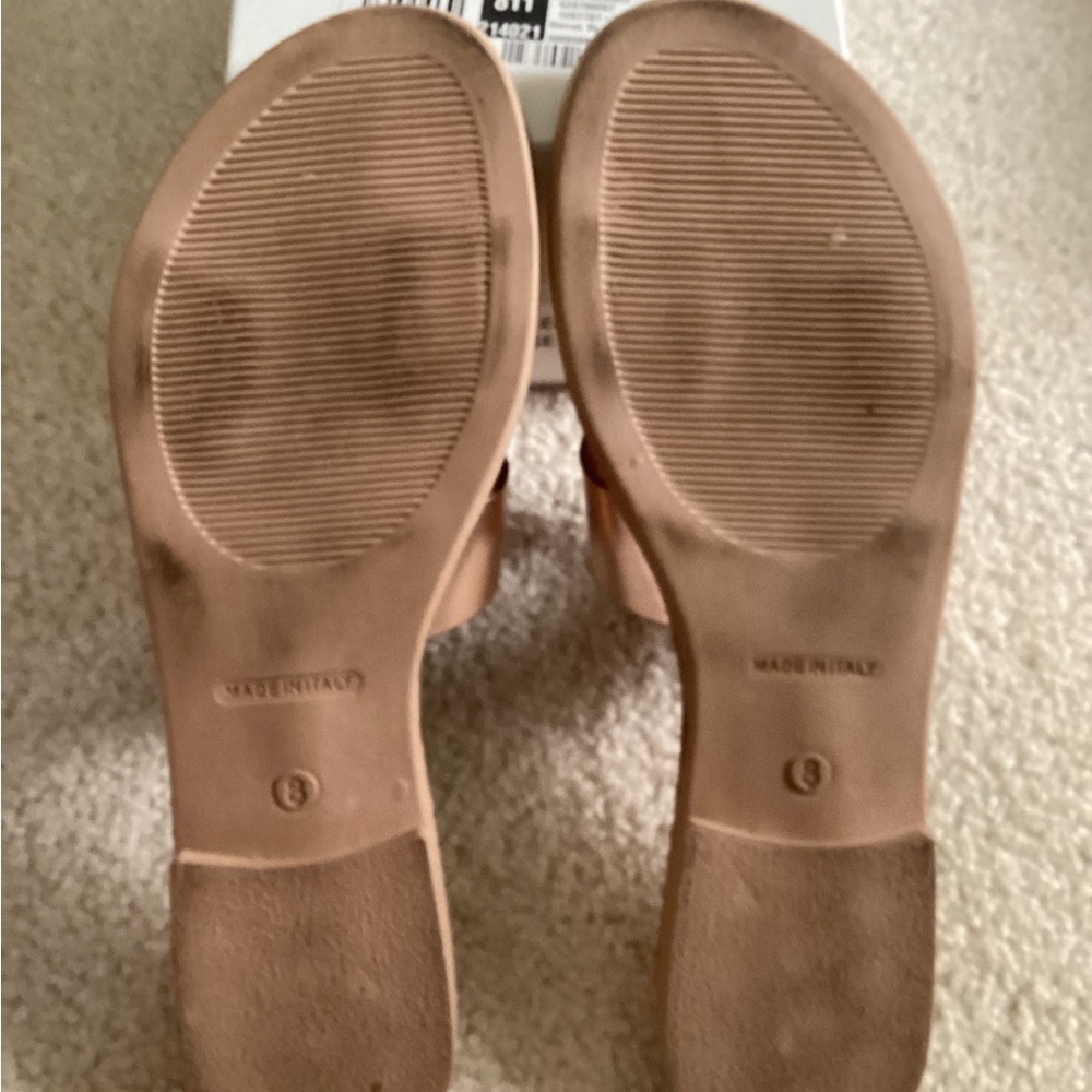 Steven By Steve Madden Metallic Rose gold Sandals (FINALPRICEDROP) - Picture 3 of 5